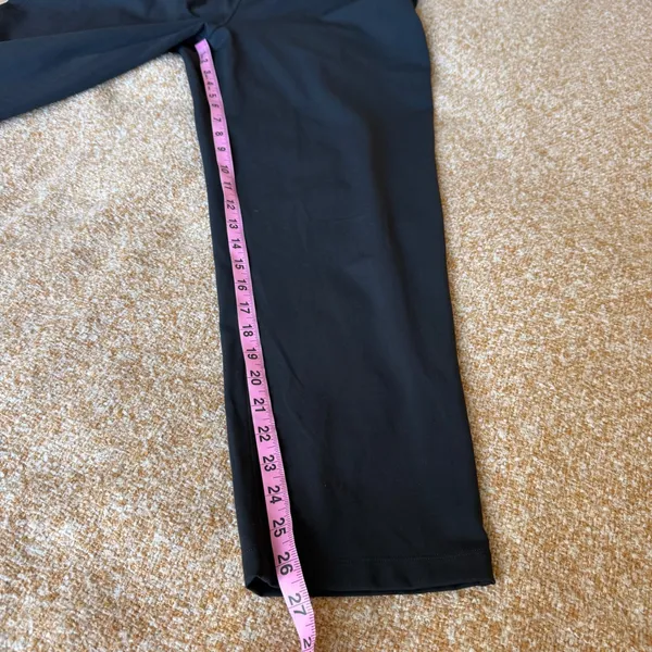 Lululemon Keep Moving Pant 7/8 High-Rise Black W5DCFS Size 10 Drawstring Jogger - Image 6