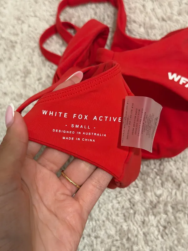 White Fox Boutique Workout Top - Image 4