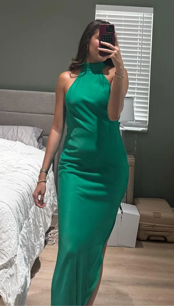 Meshki Dress Maxi Satin - Image 3