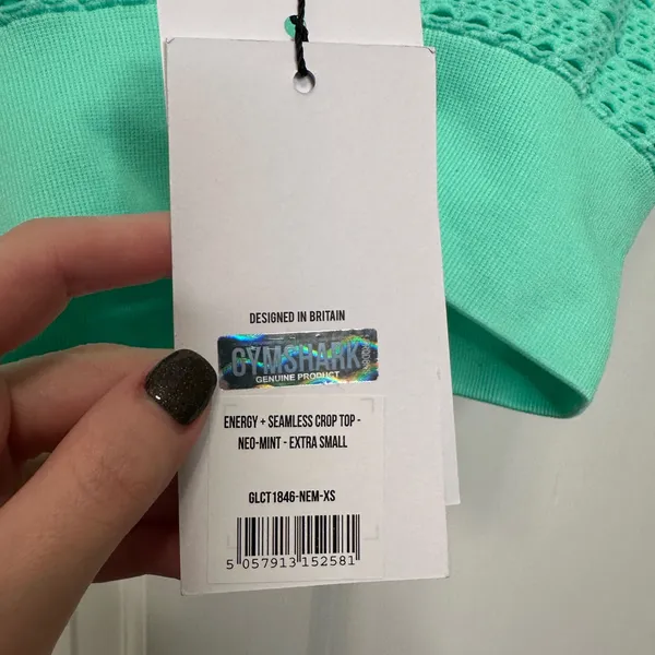 Gymshark‎ Energy + Seamless Crop Top - Image 5