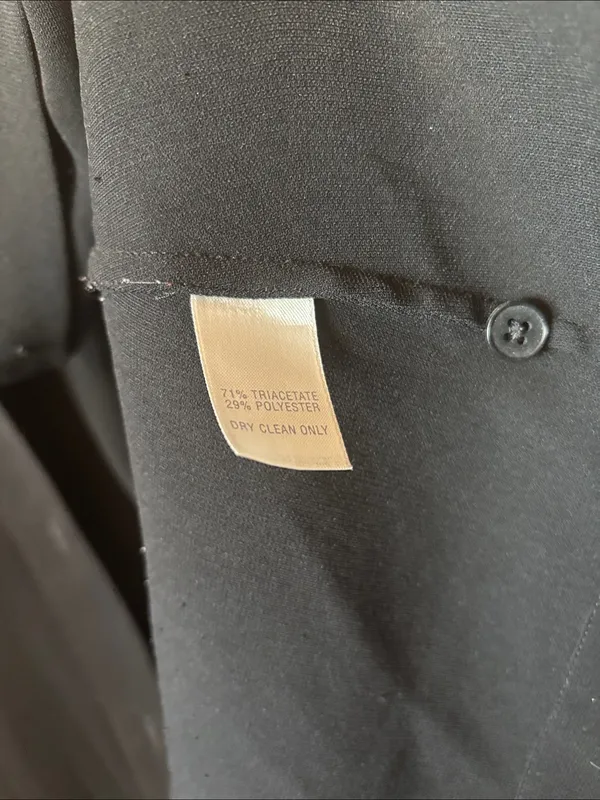 Talora Black Short-Sleeve Button-Up Shirt Medium - Image 3