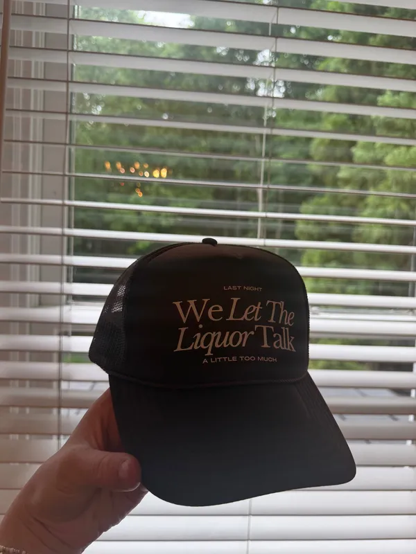 Trucker hat Black - Image 2