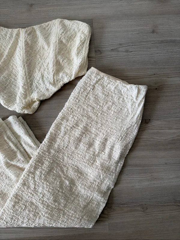 Sabo Skirt Gauze Corset Tube Top & Maxi Skirt - Image 2
