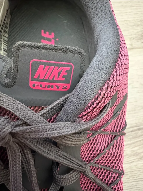 Nike Pink & Gray Women's Fitsole Running Shoes Size 8 - Image 8