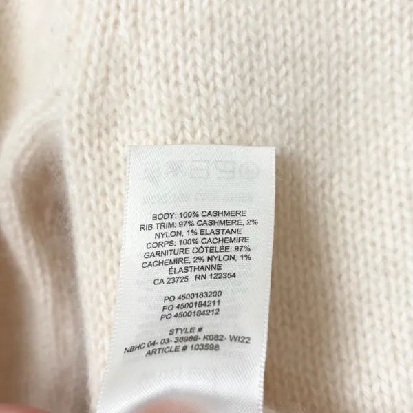 Aritzia Wilfred Luxe Cashmere Lavish Sweater - Image 7