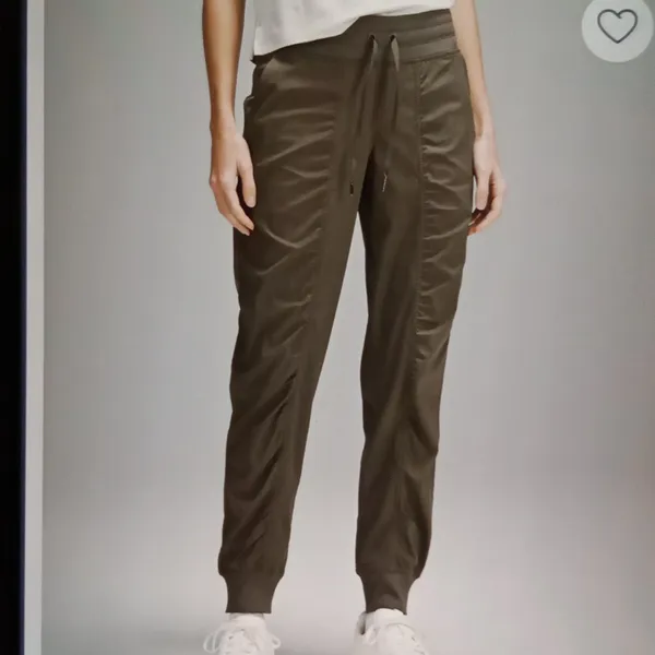 Lululemon Dance Studio Mid Rise Jogger Full Lenght Army Green Womens 12 - Image 7