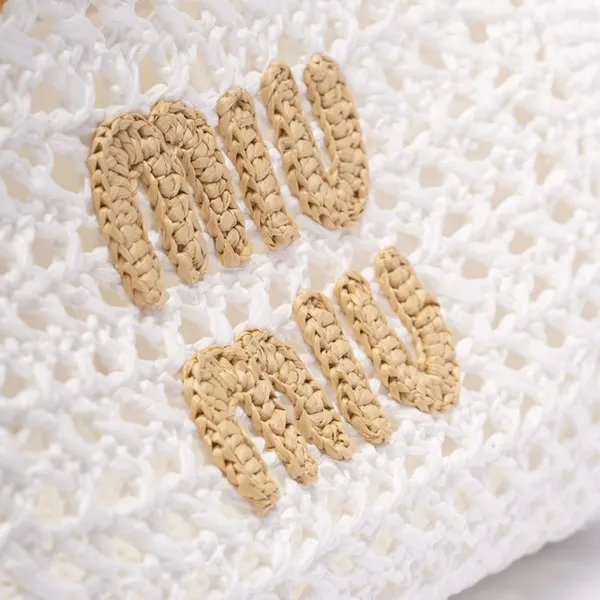 MIU MIU logo crochet top handle crossbody bag - Image 2