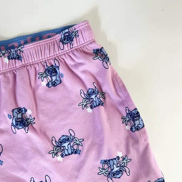 Disney Stitch Pink Pajama Shorts - Image 3