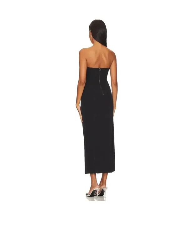 Anthropologie Bardot Eleni Diamanté Strapless Dress - Image 2