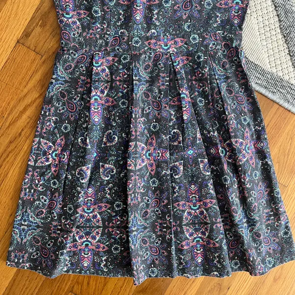 American Eagle Halter Paisley Print Mini Dress - Image 4