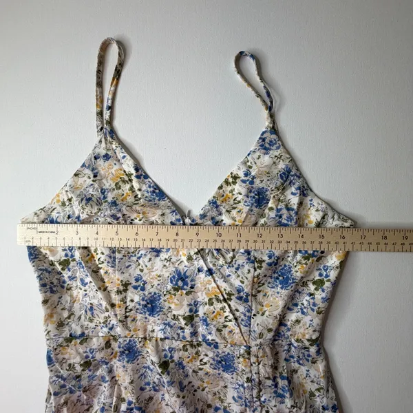 NWT En Saison Floral Midi Slip Dress Small Cottage Feminine Wedding Romantic‎ - Image 12
