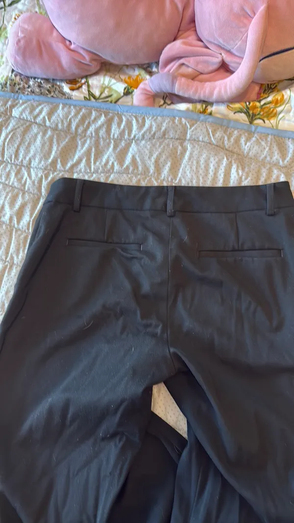 Express Dress Pants Black Columnist Barely Boot Mid-Rise - Image 4