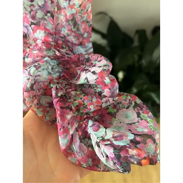 Zara floral dress size small long sleeve - Image 3