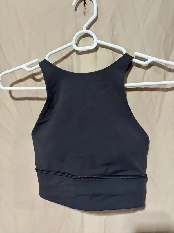 Lululemon Energy Bra High Neck Long Line *Tough - Image 2