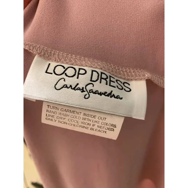 Carlos Saavedra Loop‎ Convertible Maxi Dress Rose Pink - Image 4