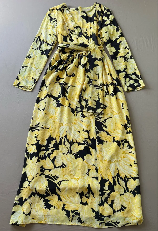 Stine Goya Brittany Silk Floral Maxi Dress - Image 4