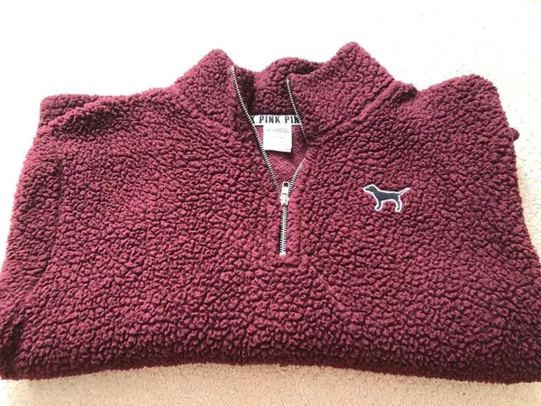 PINK - Victoria's Secret Sherpa Quarter Zip - Image 3