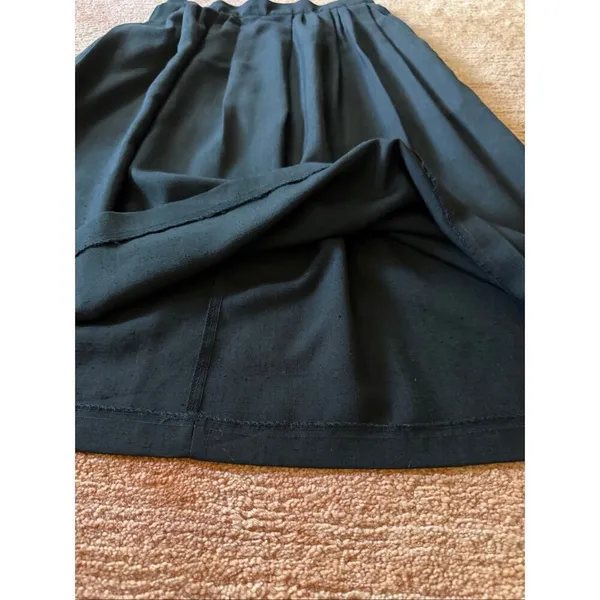 Sag Harbor Vintage High Waist Midi Skirt Dark Charcoal Gray Size 9/10 - Image 5