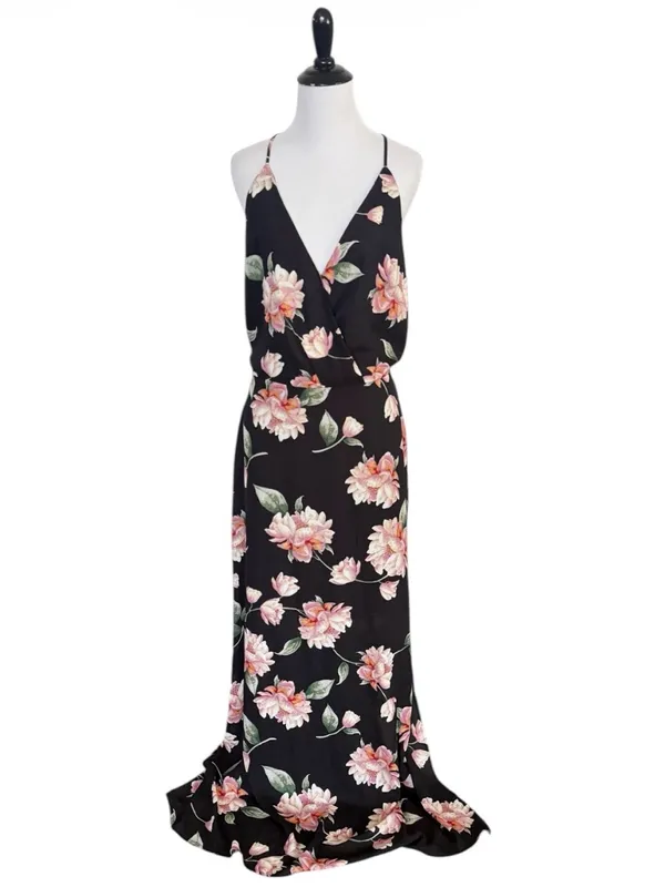 LUSH Floral Maxi Dress Size XL - Image 2