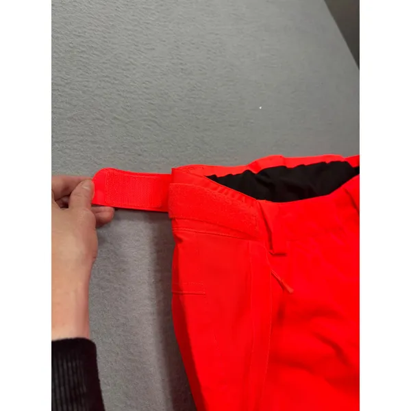 Helly Hansen Switch‎ Cargo Snow Pants Small Neon Coral RECCO Ski Snowboard - Image 13