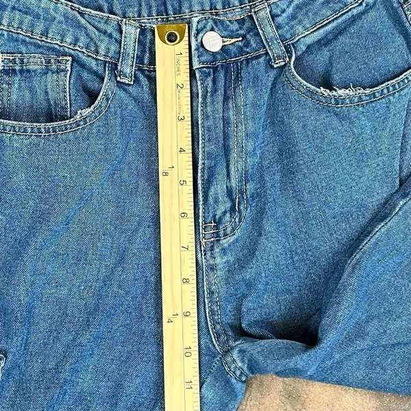 Women’s Pocket Cargo Denim Jeans Small - Image 5