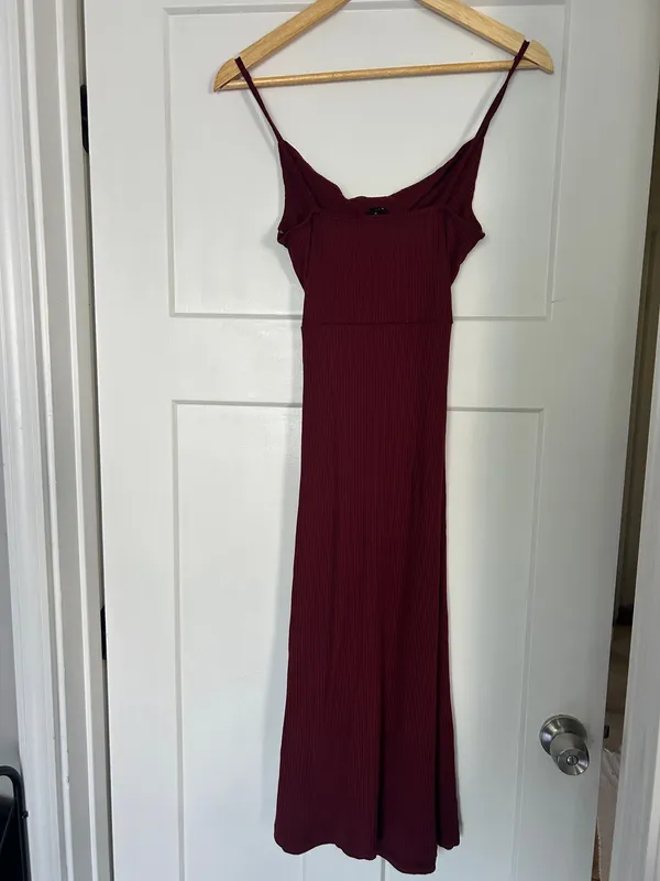 Burgundy LIOAH dress - Image 2