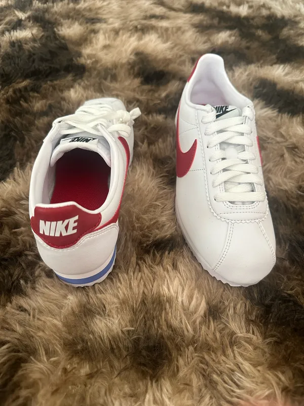 Nike classic cortez leather trainer - Image 3