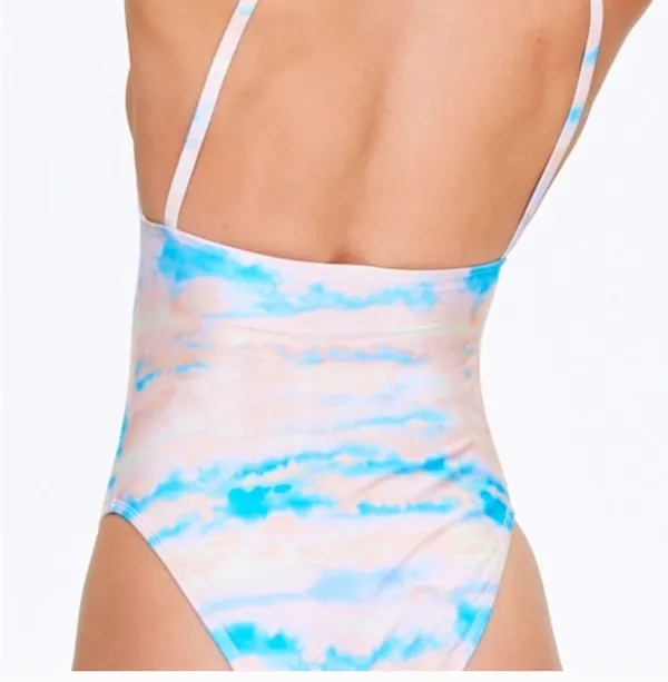 Forever 21 One Piece Bathing Suit – Small In Cloudwash - Image 3