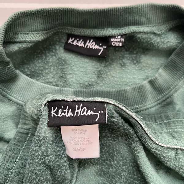 Keith Haring Tie-Dye Pop Art Sweatsuit Sweatshirt & Joggers - Image 5
