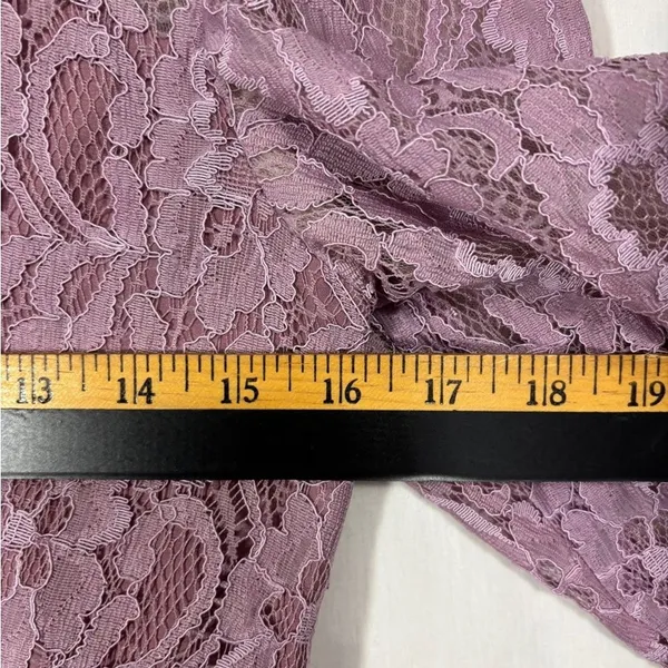 NWT JJ's House Lace Full Length Dress Womens 14 Wisteria Formal‎ Wedding Event - Image 7