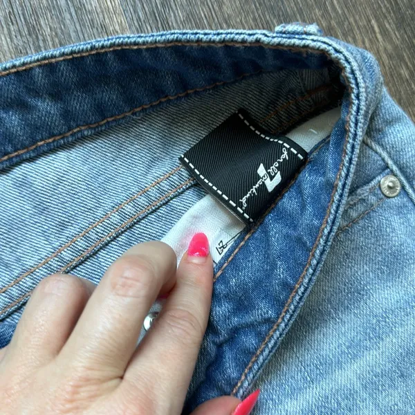 7 for all Mankind Jean Shorts - Image 2