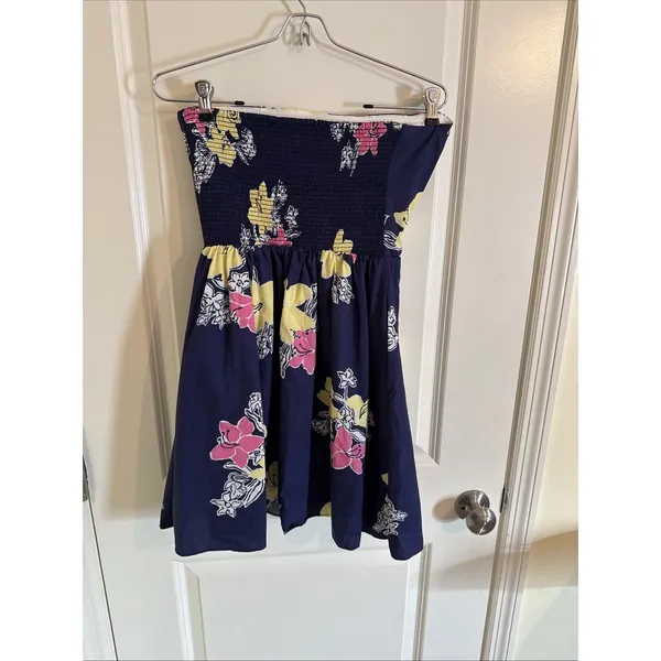 Lilly Pulitzer Strapless Fit Flare Dress Lady Loves Flowers Sz 10 Preppy Resort - Image 2