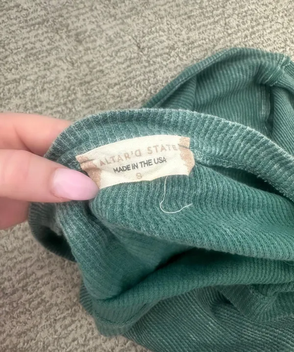 Altar’d State Green Tee - Image 3