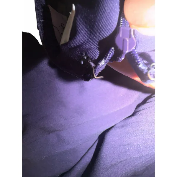 Calvin Klein Purple Sleeveless Dress with Elastic Waist - Size 4 - Image 15