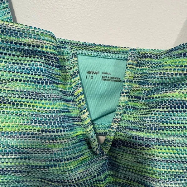 Aerie V style Bandeau‎ swimsuit top - Image 2