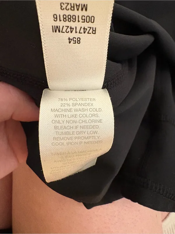 Zella Black Racerback Workout Dress Size XS - Image 4