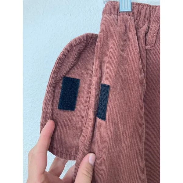 Urban Outfitters BDG Corduroy Gritty Boho Granola Girl Earthy Goblincore Baggy Tech Cotton Pants - Image 3