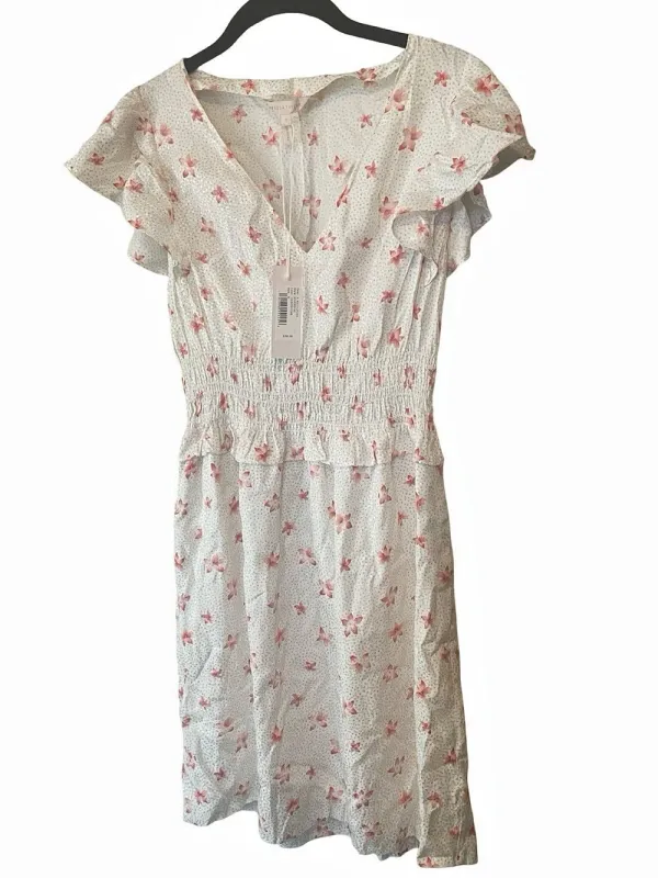 NWT Rebecca Taylor Maui Floral Silk Blend Smocked Dress S - Image 2