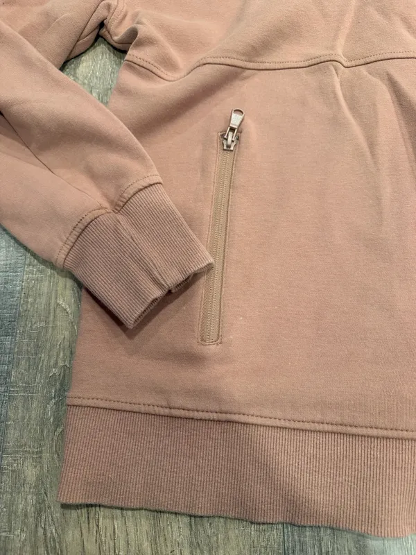 Maurice's pink quarter zip - Image 2