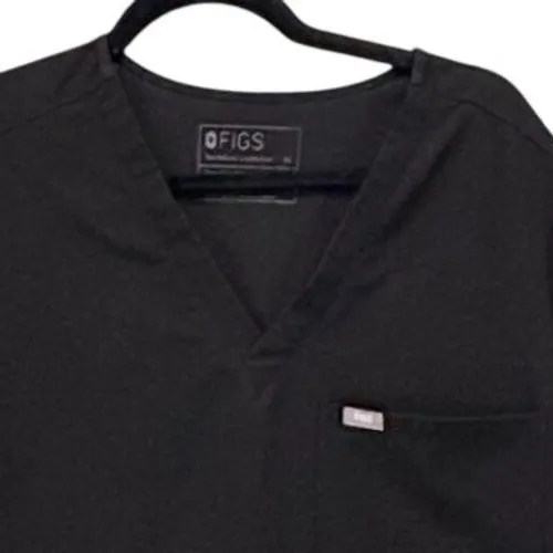 Figs Technical Womans Scrub XL Catarina Black - Image 2
