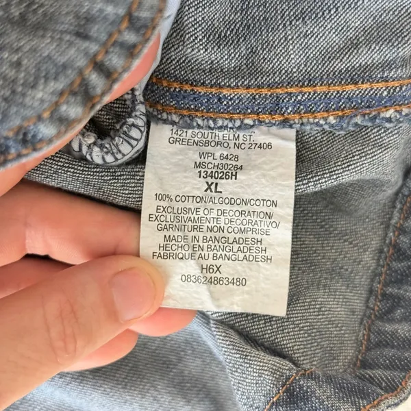 Riders Copper Collection XL Y2K Embroidered Denim Blazer Western Boho - Image 9