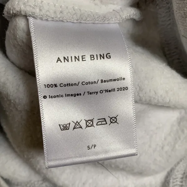 Anine Bing terry O’Neill gray sweatshirt - Image 6