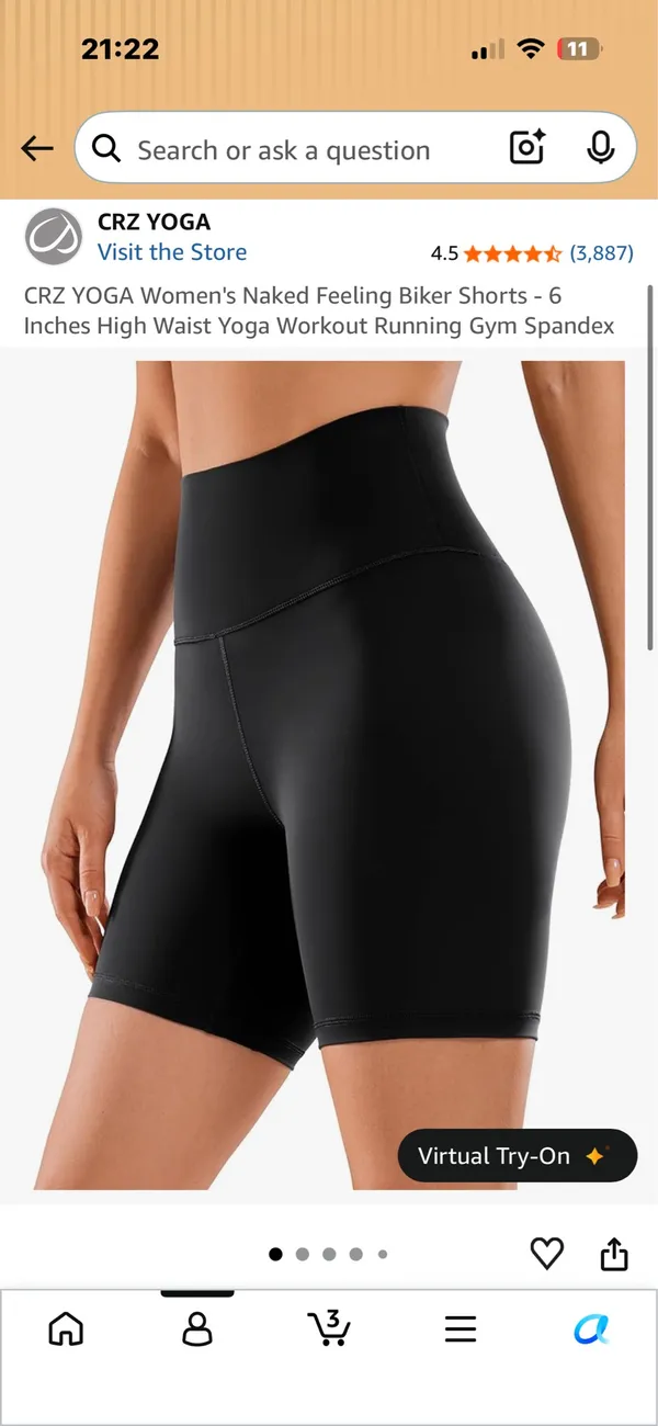 CRZ Yoga Shorts Biker - Image 4