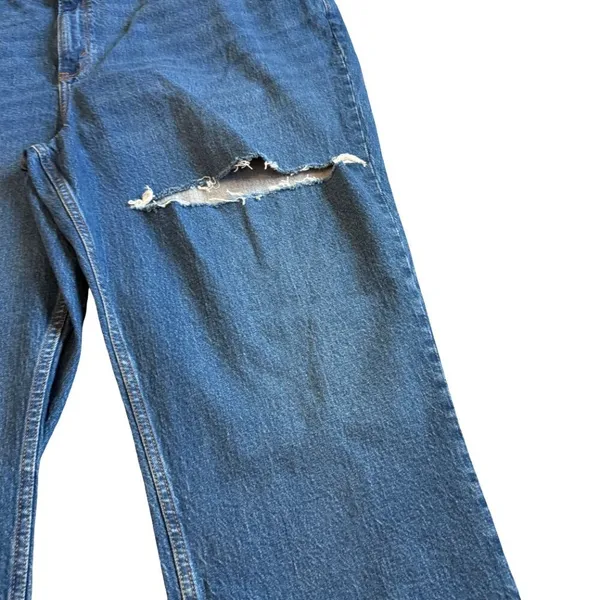 Abercrombie & Fitch The 90s Straight Ultra High Rise Jeans Curve Love 24R NWT - Image 8