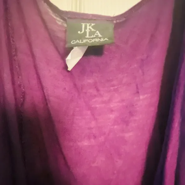 JK LA Top Purple Size L - Image 2
