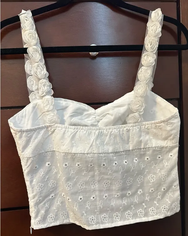 Princess Polly Franca Top White - Image 2