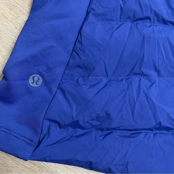 Lululemon Down For It All Vest. Wild Indigo. Size 2 - Image 4