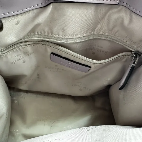 kate spade ellie Faux Fur Tote Bag purple - Image 6