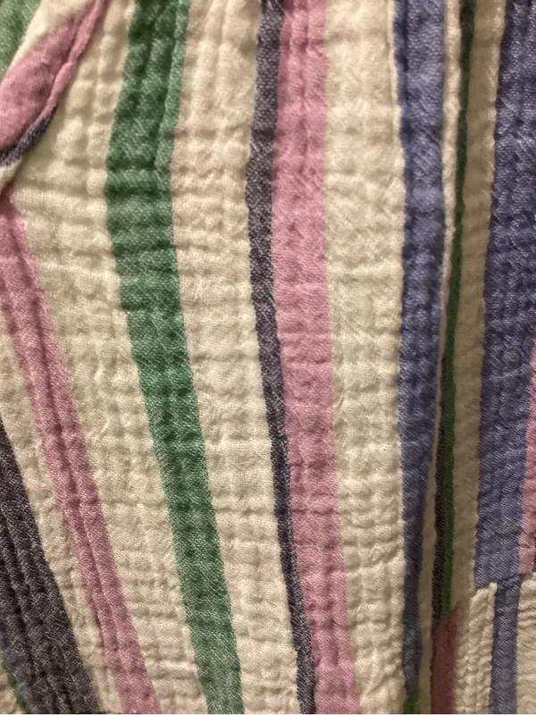Marine Layer Multicolor Pastel Striped Tiered Maxi Dress - Image 3
