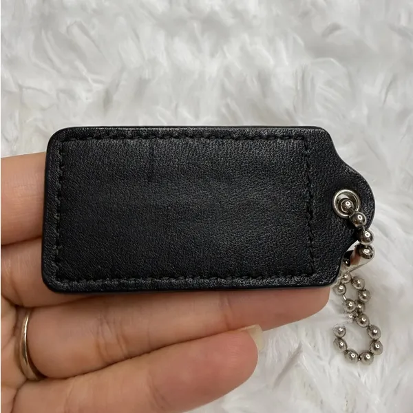 2" COACH Fob Bag Charm Hang tag Hangtag - Image 2